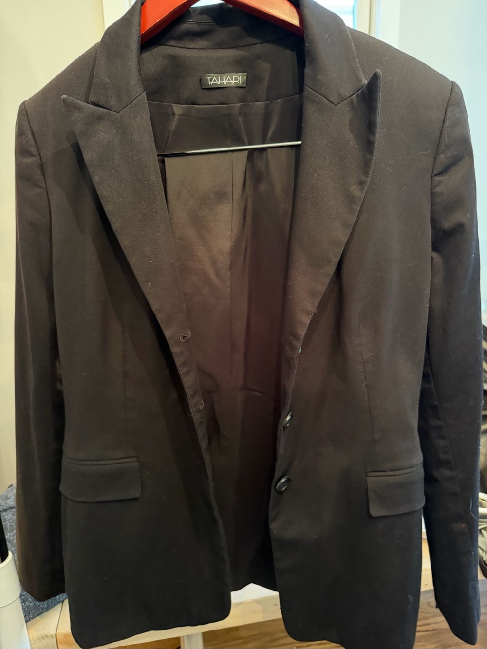 Tahari Black Tailored Women's Blazer